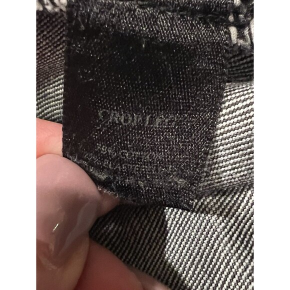 White House Black Market Jeans Women's Size 8 Slim Crop Dark Wash Capri Denim - Picture 6 of 7